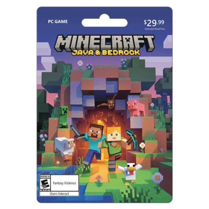 Where to buy minecraft java edition gift card