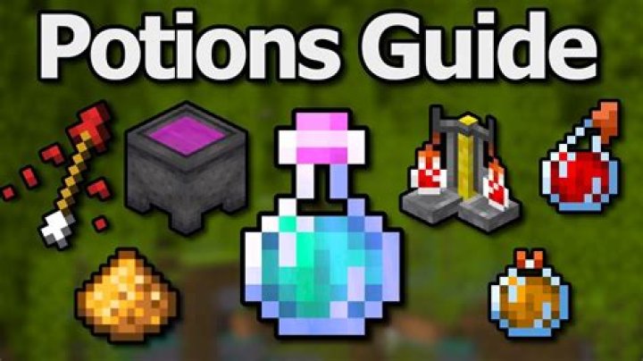 Where to place things when making potions minecraft